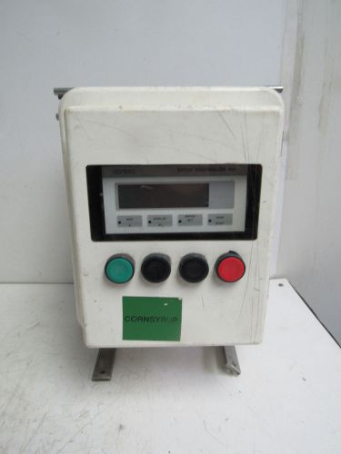 CONTREC 414D.10A BATCH CONTROLLER 120VAC 50/60HZ 15WATT ***XLNT***