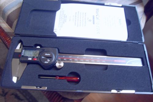 Marcal 6&#034; 150mm govt. roller type digital caliper/ hard padded case &amp; info# 232 for sale