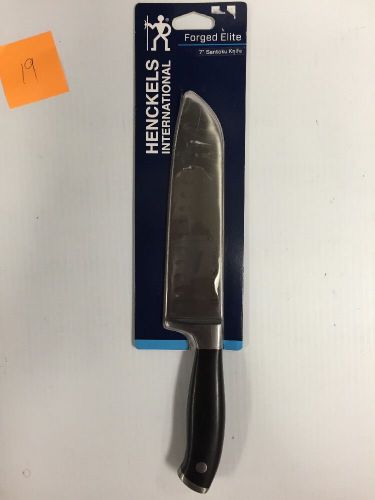 Henckels Forged Elite 7&#034; Santoku Knife, Brand New 13868-183