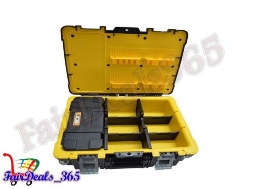 Jcb heavy duty technician&#039;s case tool box 19”x 15”x7” load capacity: 25 kg max for sale