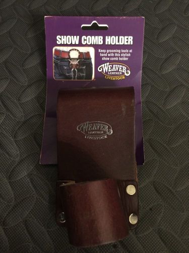 Weaver Leather Show Comb Holder New Chestnut