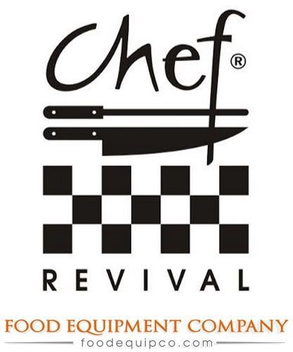 Chef Revival CRMERCH1 Merchandiser Display Rack  6&#039; x 2&#034;  4-sided  with casters