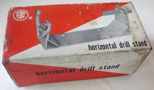 DRILL STAND HORIZONTAL METAL JAPAN MADE BY E/C MODEL 20-302 IN ITS ORIGINAL BOX