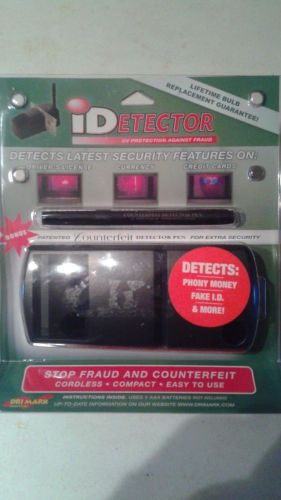 IDetector Counterfeit Currency Driver License Credit Card Fraud Money Checker UV