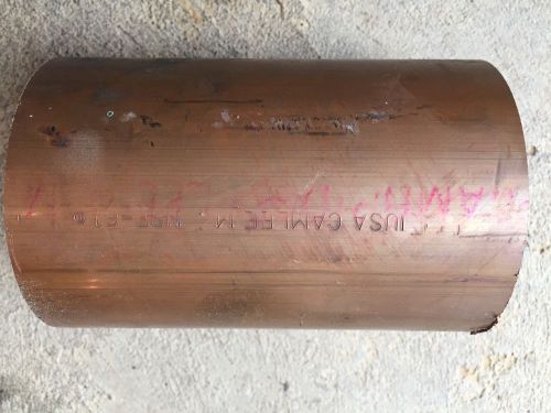 4 inch copper pipe type m tube 24 inches long (2 feet) for sale
