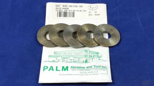 NOS Davis (5 pieces) Thick Washers 300-54100-04 for 314-54116-00 Tap Collet