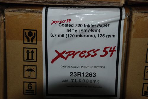 Coated 720 Inkjet Paper 54&#034; x 150&#039; Wide Format, Plotter Paper, Engineering Paper