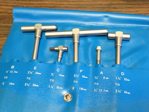 NICE JAPAN MADE TELESCOPING GAGES 5/16 - 6 &#034;