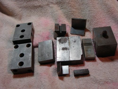 MIXED LOT OF MACHINIST INSPECTION BLOCKS PRECISION TOOL DIE LOT 10