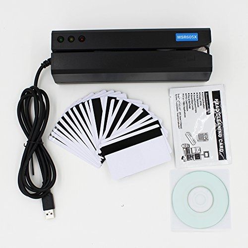 Deftun MSR605X USB-Powered Magnetic Card Reader Writer Encoder MSR206 MSR606