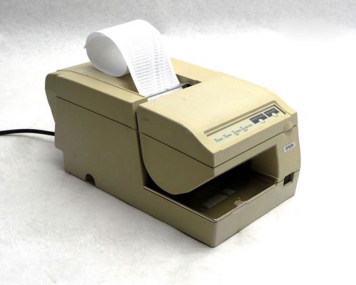 Epson tm-u375 m63ua pos receipt printer dot matrix validator parallel ethernet for sale