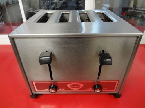 Wells bagel toaster - 4 slice pop up. m#bt4-c works great. #666 for sale