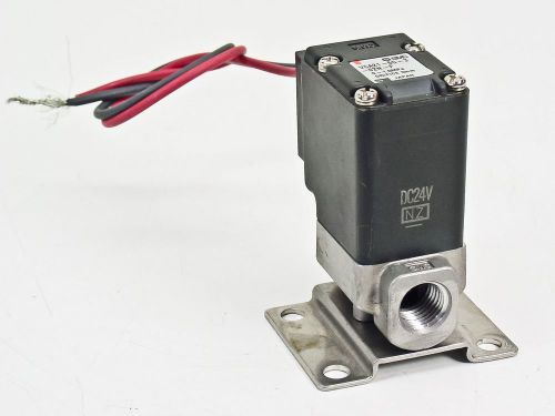 Smc vca21-5g-3-02n-f 00 2 port 24 volt direct operated solenoid valve for air for sale