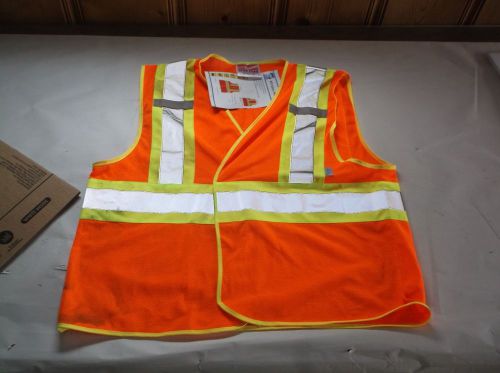 New u6110o-2xl/3xl hi vis vest, class 2, 2xl/3xl, orange (c4t) for sale
