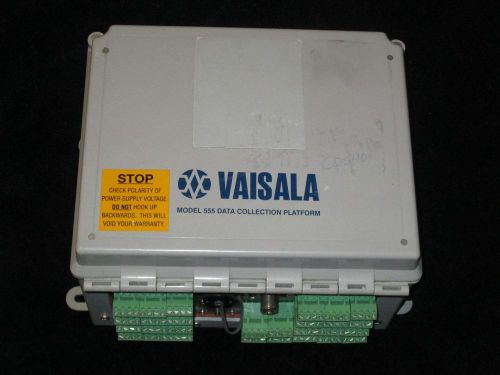 Vaisala 555a GOES DCP HSB GPS Transmitter with V1001200 Omnisat system