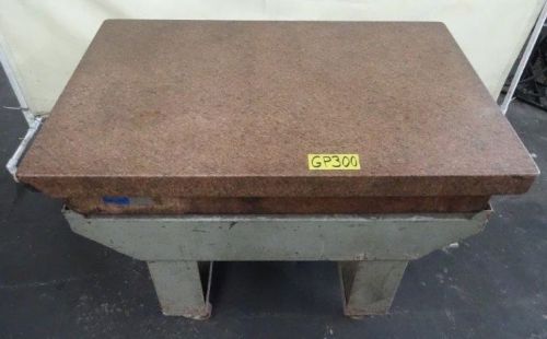 HERMAN 30” x 48” x 8” Granite Surface Plate Inspection Pink Grade A