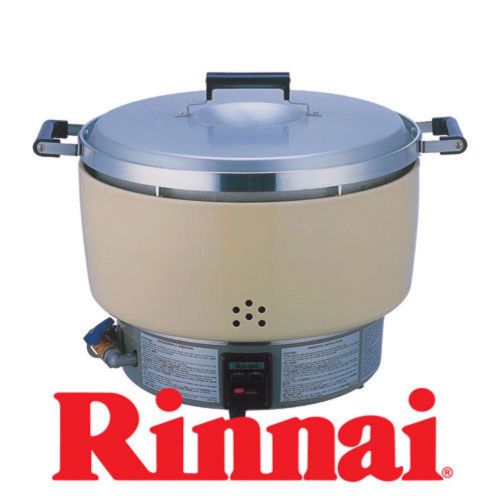 Rinnai natural gas commercial 55 cup rice cooker nib unopened rer55asn for sale
