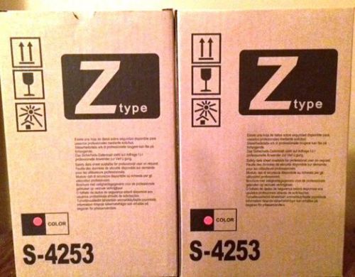4 Riso Compatible Bright Red Inks Risograph RZ EZ MZ EZ220 EZ390 RZ220 RZ230