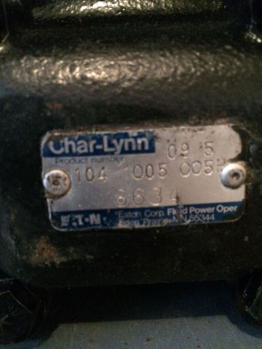 Char-lynn / eaton 104-1005-005h, hydraulic motor reconditioned for sale