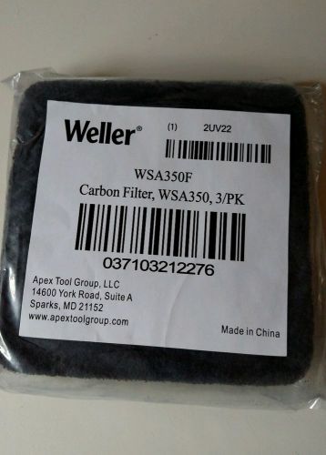WELLER WSA350F Replacement Carbon Filter, For W5A350, PK3