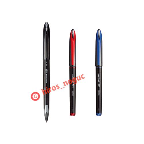 Uni-ball Air UBA-201 Gel Ink Ballpoint Pen, 0.5 mm tip, 3 color