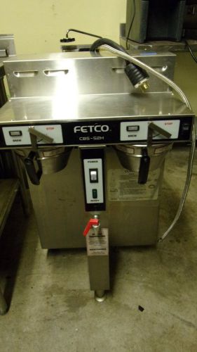 Fetco CBS-52H15 Airpot Coffee Brewer Dual 1/5 gallon