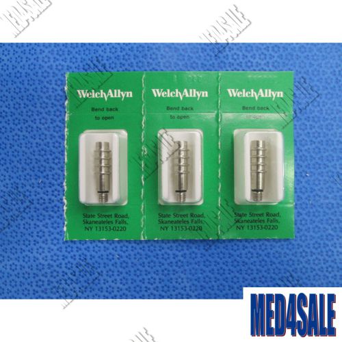Lot of 3 Welch Allyn 07800 Replacement Bulbs