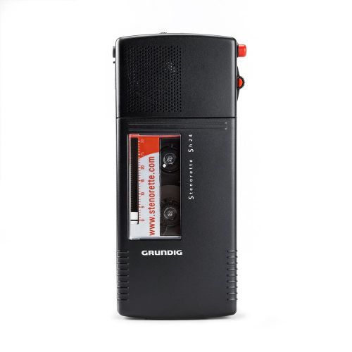 GRUNDIG Stenorette sh 24 Steno-Cassette 30 Portable Handheld Dictation Machine