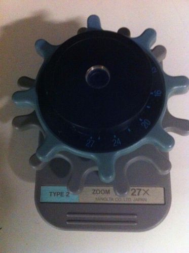 Minolta Type 2 Zoom 13-27X Microfilm Projector Lens