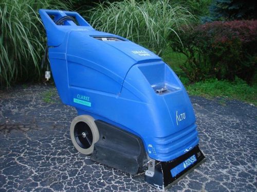 Clarke image 20ix carpet extractor, 120v, used, nice condition for sale