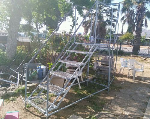 Steel ladder 6 step,  rail deck commercial warehouse ,shop,  moreno valley,ca for sale