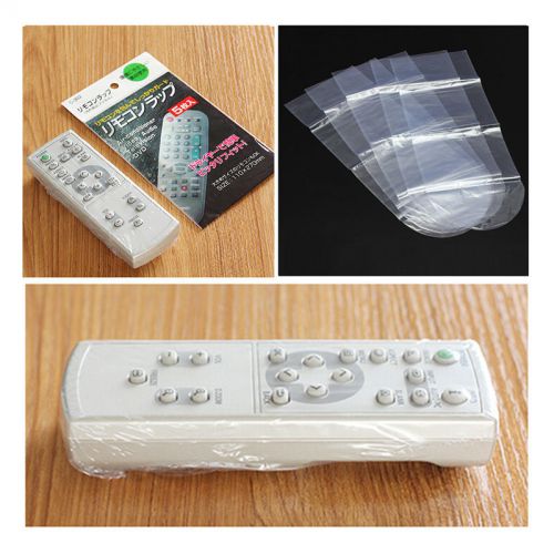 High Quality 5X Heat Shrink Film TV Video Remote Control Protector Cover HU