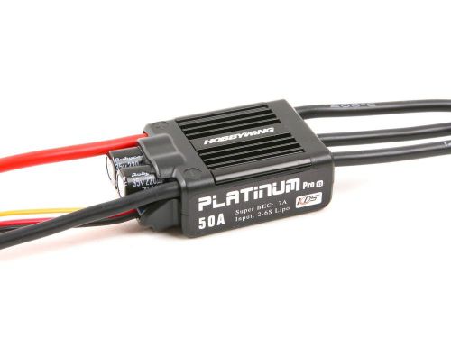 Speed Controller PLATLNUM-50A-V3 Hobbywing ESC 50A For RC helicopters /Airplanes