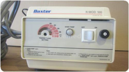 Baxter k-mod 100 heat therapy pump; for sale