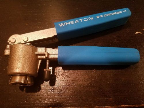 Wheaton w225303 e-z crimper attaches 20mm aluminum seals to serum finish for sale