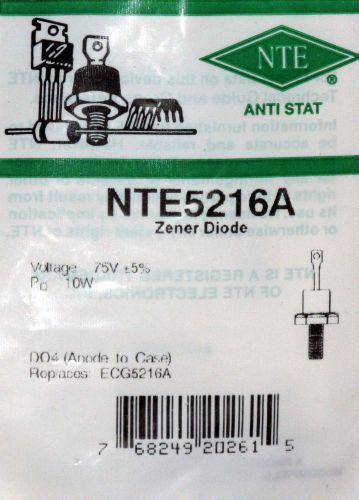 NTE5216A  ECG5216A equiv  QTY:1