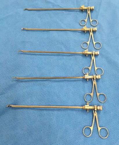 E8213 Gyrus ACMI Surgical Grasping Forceps - Set of 5 Instruments