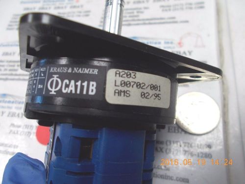 Kraus &amp; Naimer CA11B-A203 Rotary Selector Switch 2 Position