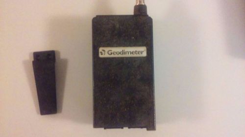 GeoRadio CASE ONLY was used on Geodimeter 600 Robotic Series