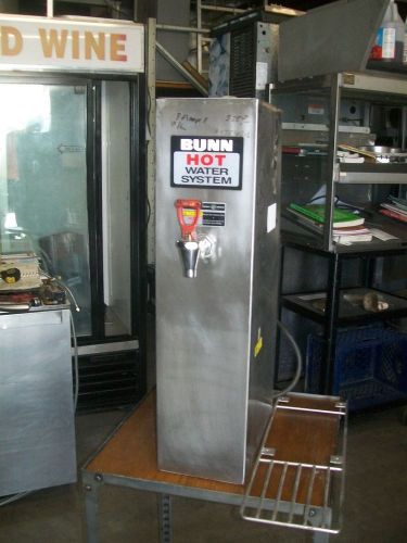 BUNN HOT WATER HEATER, 115 TEMP,, GREAT FOR PIZZA SHOPS, 115V,900 ITEMS ON E BAY
