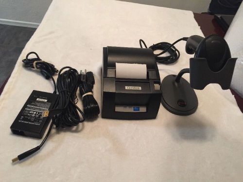 Citizen CT-S310A Thermal Printer With Power Supply &amp; Honeywell Barcode Scanner