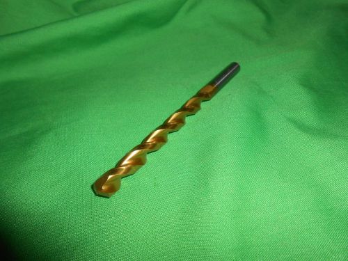 Precision qc-21g  19/64 &#034; parabolic flute jobber length drill bit tin for sale