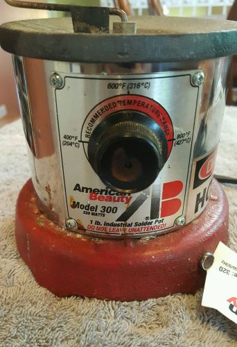 American beauty solder pot - model 300 for sale