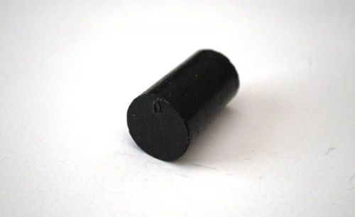 Rubber Stopper: Solid: Size 2  High Quality  Black