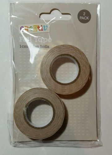 Kraft paper tape x2 gold and silver,  penpal, planner, scrapbook, post it for sale
