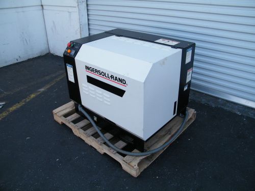 Ingersoll rand 10 hp rotary screw air compressor atlas copco kaeser ssr ep10 for sale