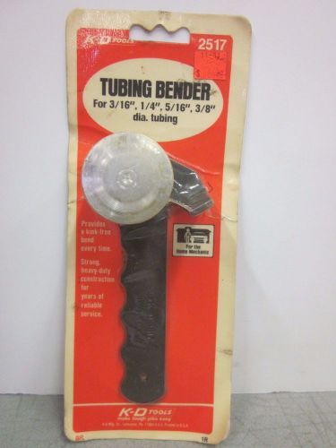 New nos k-d tools tubing bender for 3/16&#034;, 1/4&#034;, 5/16&#034; and 3/8&#034;  tubing #2517 for sale