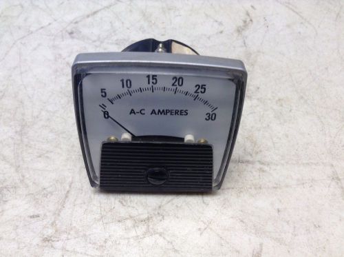 Yokogawa 250239LSZZ AC Ammeter 0-5 A 40/70 H 0-30 AC Amperes Panel Meter
