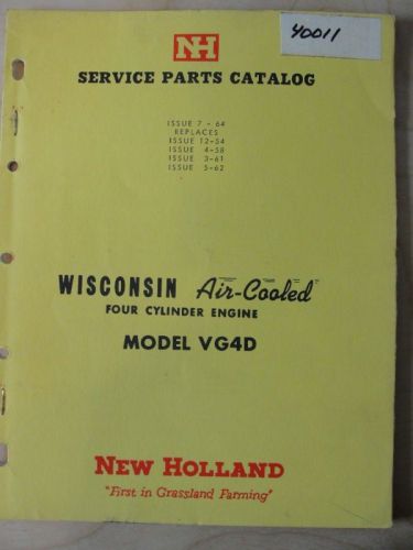 Wisconsin Engines VG4D Parts Manual Book