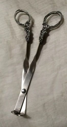 Vintage Surgical Right Angle Forceps Clamp Ornate